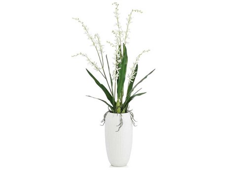 John Richard Elegant White Botanical