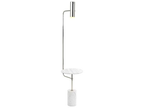 John Richard Mark McDowell Polished Nickel Floor Lamp