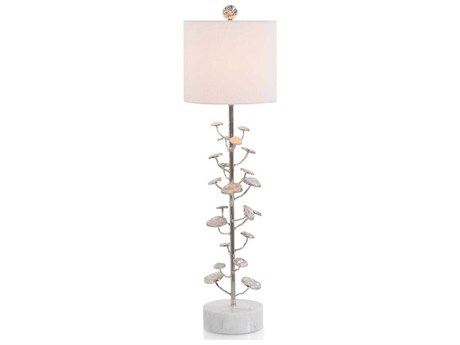 John Richard Mark McDowell Nickel Buffet Lamp