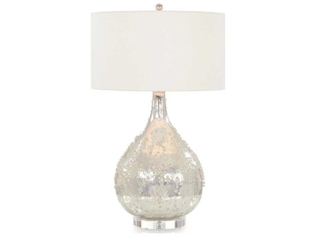 John Richard Silver Buffet Lamp
