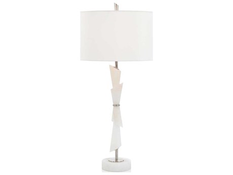 John Richard Bessa White Buffet Lamp