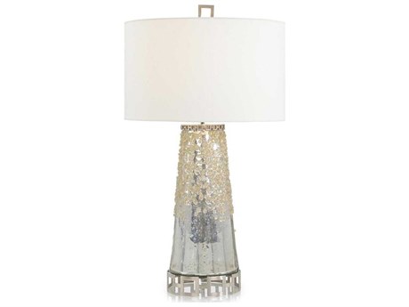 John Richard Silver Buffet Lamp