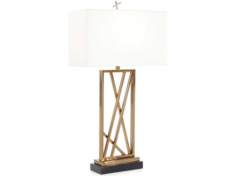 John Richard Solana Polished Bronze Buffet Lamp