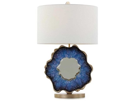 John Richard Dirillo Blue Agate Valyrian Gold Buffet Lamp