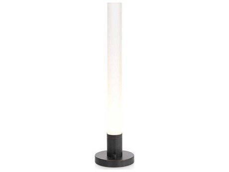 John Richard Stylo Dark Rubbed Bronze Black Table Lamp