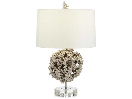 John Richard Organic Opulence Nickel Buffet Lamp
