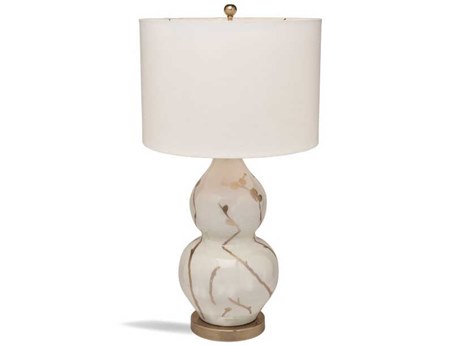 John Richard Lainey White Buffet Lamp