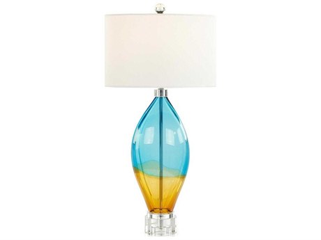 John Richard Blue Hour Blue Amber Buffet Lamp