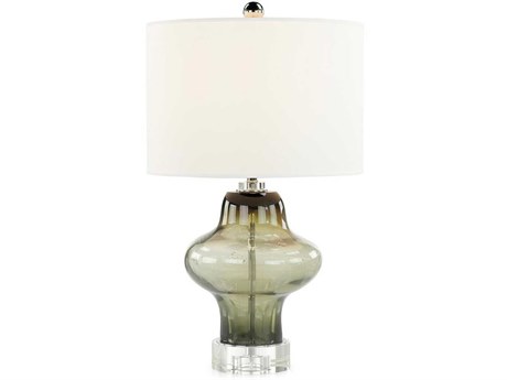 John Richard Buio Charcoal Green Buffet Lamp