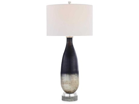 John Richard Andes Black Nickel Buffet Lamp