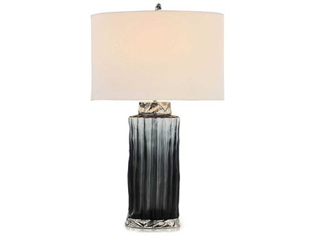 John Richard Nyx Charcoal Gray Buffet Lamp