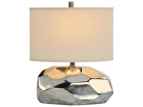 John Richard Silverstone Polished Nickel Table Lamp