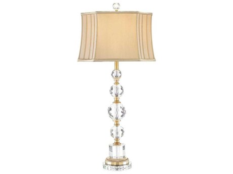 John Richard Briolette Brass Buffet Lamp