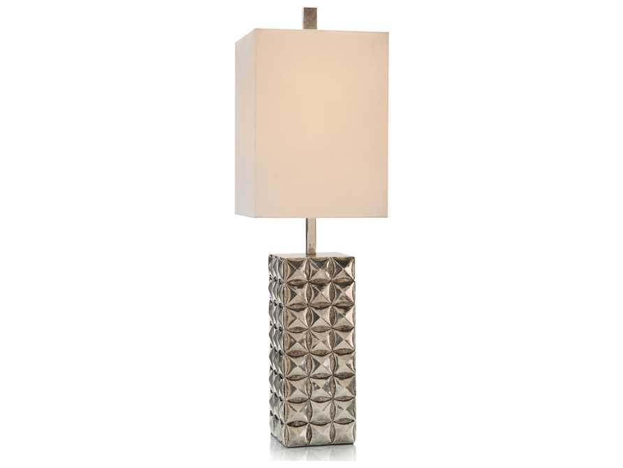 John Richard Silver Pillow Table Lamp JRJRL9224
