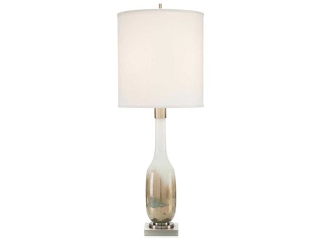 John Richard Hand Blown Buffet Golden Opulence Glass Lamp