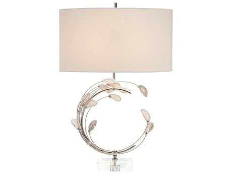 John Richard Swirling Agates Gray LED Buffet Lamp