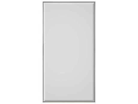 John Richard Shaye Rawson Silver Rectangular Wall Mirror