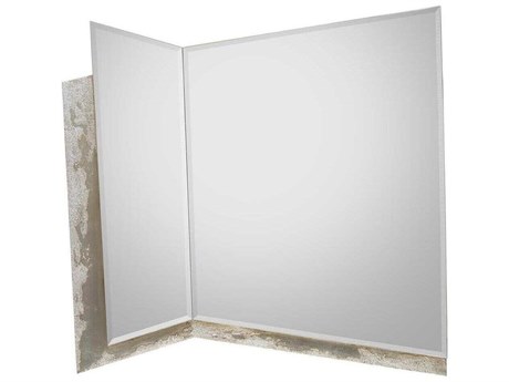 John Richard Quinn Silver Rectangular Wall Mirror