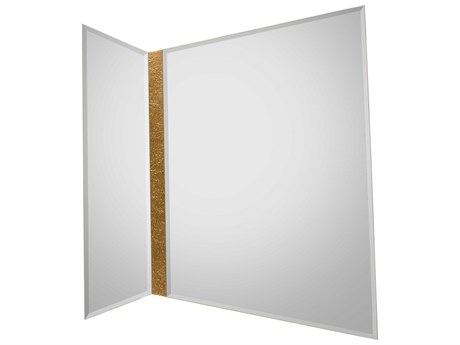John Richard Knox Gold Rectangular Wall Mirror