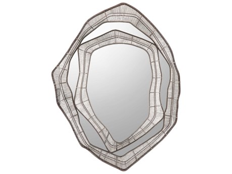 John Richard Enclave Nickel Wall Mirror