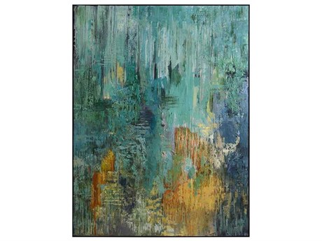 John Richard Zhujunxu's Emerald City Canvas Wall Art