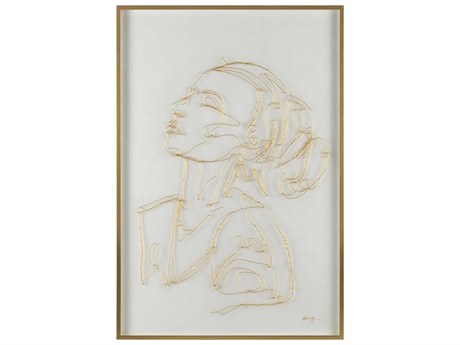 John Richard Mark McDowell's Reverie Wire Art Shadow Box