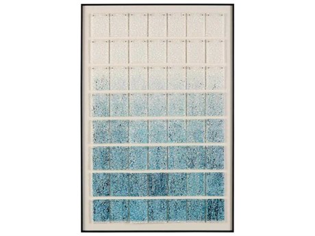John Richard Tony Fey's Harmonic Hues in Blue Wall Art