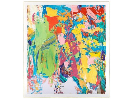 John Richard LM Zhou's Cascading Colors Wall Art