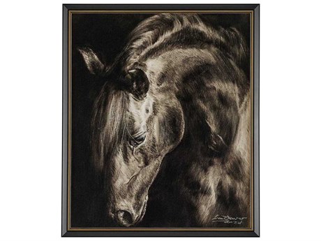 John Richard LM Zhou's Gentle Equine Wall Art