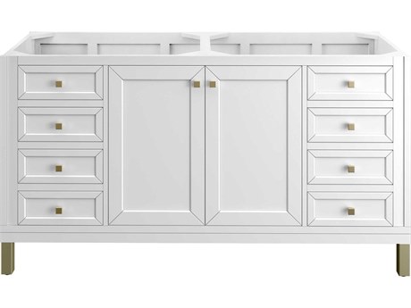 James Martin Chicago 60" Double Vanity Cabinet