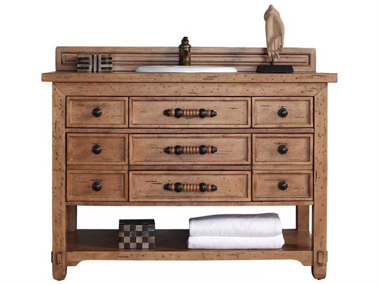 James Martin Furniture Malibu Honey Alder 48'' Wide Single Vanity