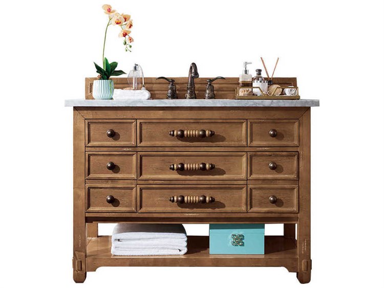 James Martin Furniture Malibu Honey Alder 48'' Wide Single Vanity