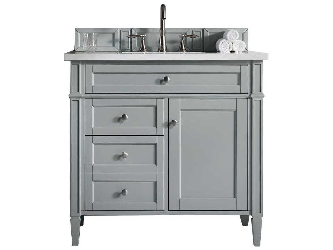 James Martin Furniture Brittany Urban Gray 36'' Wide Single Vanity