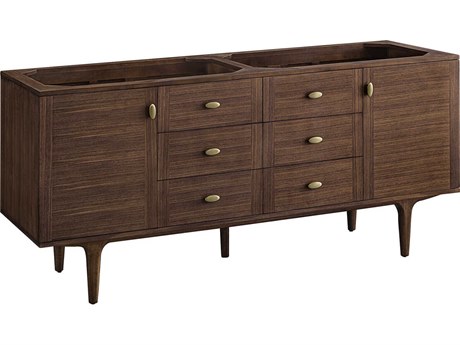 James Martin Amberly 72" Double Vanity Cabinet
