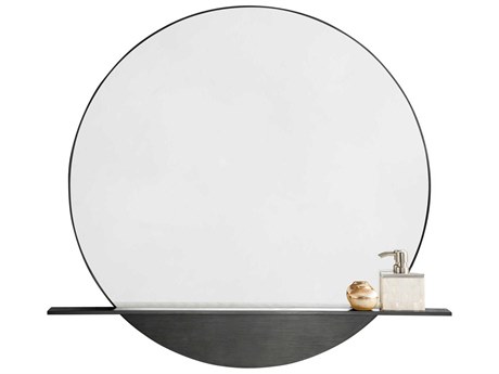 James Martin Platform Round Wall Mirror