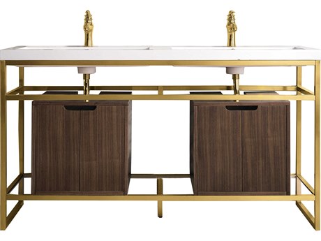 James Martin Boston 63" Double Vanity Cabinet