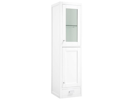 James Martin Addison White Solid Wood Accent Chest
