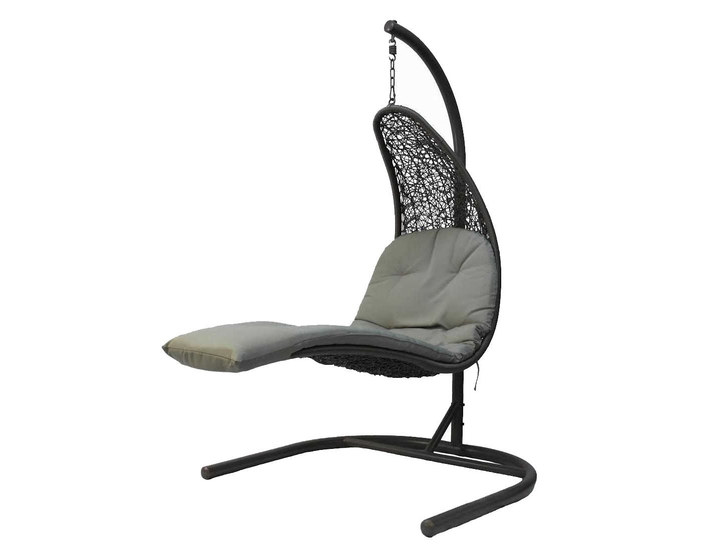 Schnupp Patio Cloud Wicker Swing Chair with Stand 36