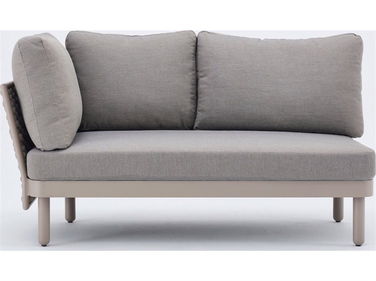 Schnupp Patio Palma Aluminum Left Facing Loveseat