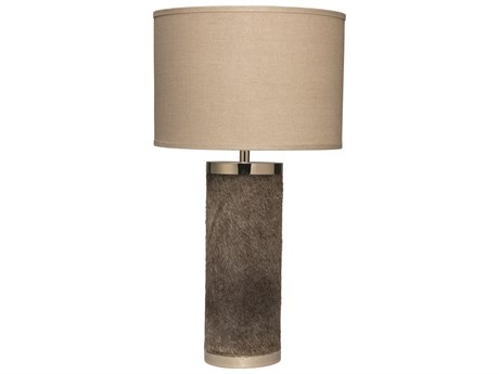 Jamie Young Column Natural Gray Buffet Lamp