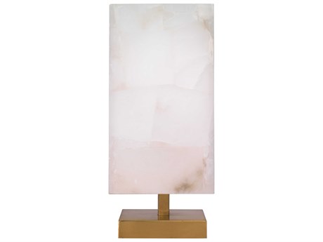 Jamie Young Ghost Brass Off White Table Lamp