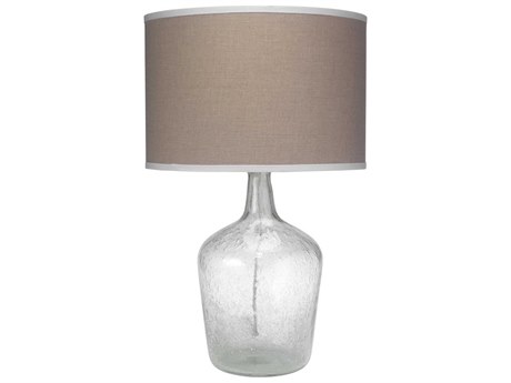 Jamie Young Plum Jar Clear Glass Buffet Lamp