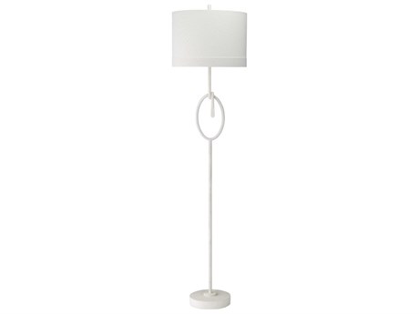 Jamie Young Knot White Gesso Floor Lamp