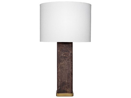 Jamie Young Preston Burl Wood Dark Grey Buffet Lamp