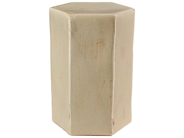 Photos - Coffee Table Jamie Young Co Jamie Young Porto Hexagon Ceramic Pistachio End Table 20PORT-LGPS 