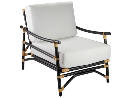 Jamie Young Black Fabric Accent Chair
