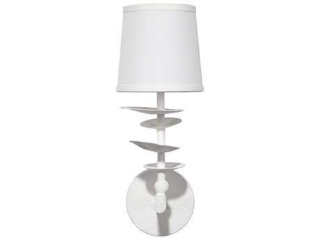 Jamie Young Petal 1-Light White Wall Sconce