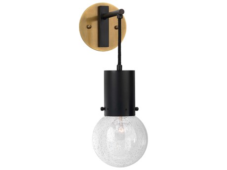 Jamie Young Strada 1-Light Bronze Glass Wall Sconce