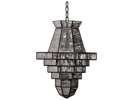 Jamie Young Imperial 1-Light Black Geometric Pendant