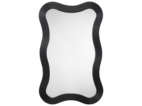 Jamie Young Dali Black Wall Mirror
